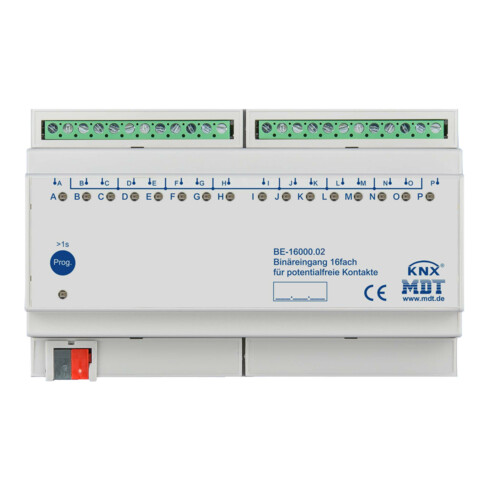 Mdt Technologies Binäreingang Eingang 16 Fach 8 Te Reg Potentialfrei Be 16000 02 B-Ware von MDT technologies