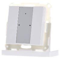 KNX Taster 2fach Plus, LED, reinweiß glänzend von MDT