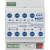 MDT technologies DALI Control 2x64 Gateway 4TE, REG SCN-DA642.04 von MDT