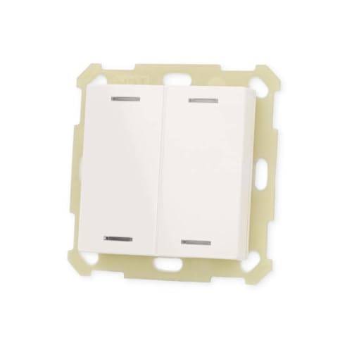 Taster Light 55 2-Fach RGBW Neutral MDT BE-TAL55T2.01 von MDT