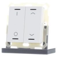 Taster Light 55 2-fach mit TS reinweiß MDT BE-TAL55T2.D1 von MDT