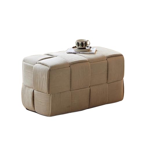 MDXHKK Cloakroom Schuhwechselhocker, Bank, Retro Footstool, Ottomane Für Korridore, Schlafzimmer, Eingänge, Wohnzimmer,71 * 38 * 38cm,White MDXHKK Cloakroom Schuhwechselhocker, Bank, Retro Footstool, Ottomane Für Korridore, Schlafzimmer, Eingänge, Wohnzimmer,71 * 38 * 38cm,White von MDXHKK