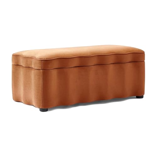 MDXHKK Cloakroom Storage Bank, Retro Flanell Footstool, Ottomane, Schuhwechselhocker Für Korridore, Schlafzimmer, Eingänge, Wohnzimmer,CC MDXHKK Cloakroom Storage Bank, Retro Flanell Footstool, Ottomane, Schuhwechselhocker Für Korridore, Schlafzimmer, Eingänge, Wohnzimmer,CC von MDXHKK