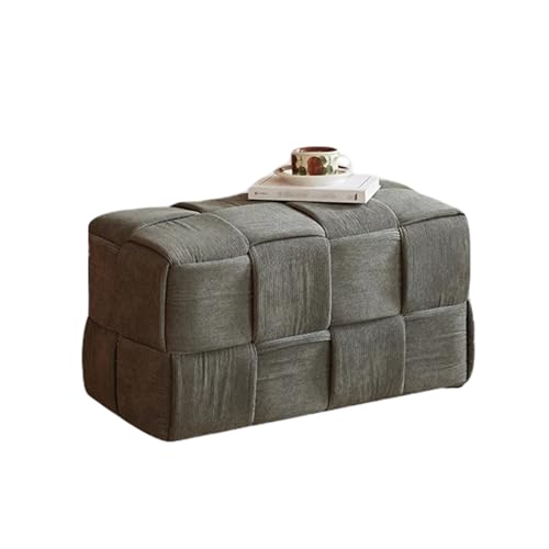 MDXHKK Retro -Bank, Wohnzimmer Footstool, Garderobe Schuhschuhschuhhocker, Ottomane Für Korridore, Schlafzimmer, Eingänge,71 * 38 * 38cm,Grey MDXHKK Retro -Bank, Wohnzimmer Footstool, Garderobe Schuhschuhschuhhocker, Ottomane Für Korridore, Schlafzimmer, Eingänge,71 * 38 * 38cm,Grey von MDXHKK