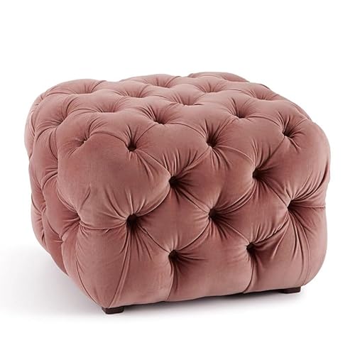 MDXHKK Retro Flanell Footstool, Wohnzimmer Ottomane, Modeschuhwechseln Der Bank, Hocker Für Korridore, Schlafzimmer, Garderobe, Eingänge,AA von MDXHKK