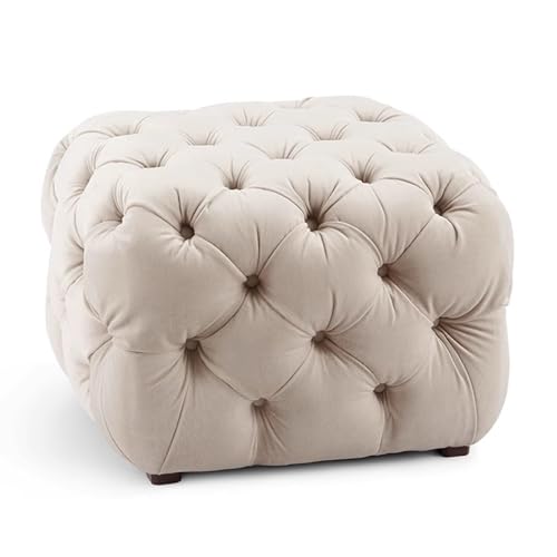 MDXHKK Retro Flanell Footstool, Wohnzimmer Ottomane, Modeschuhwechseln Der Bank, Hocker Für Korridore, Schlafzimmer, Garderobe, Eingänge,CC von MDXHKK