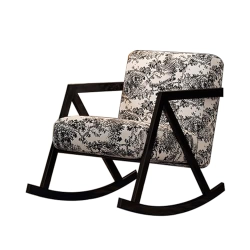 MDXHKK Rilassati Sedia, Soggiorno Poltrone, Comoda Sedia A Dondolo, Lettura Di Poltrone Per Balcone Da Letto Balcony Sun Lounger Backrest Sedia,AA von MDXHKK