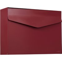 ME-FA Briefkasten »112 Letter«, BxHxT: 43 x 31,2 x 13,5 cm, Stahl - rot von ME-FA