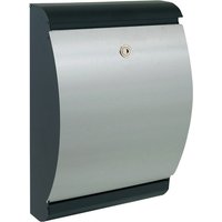 ME-FA Briefkasten »300 Puffin«, BxHxT: 32 x 42 x 14,8 cm, Stahl - schwarz von ME-FA