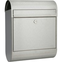 ME-FA Briefkasten »866 Ruby«, BxHxT: 35,4 x 45 x 16 cm, Edelstahl - grau von ME-FA