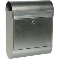 ME-FA Briefkasten »866 Ruby«, BxHxT: 35,4 x 45 x 16 cm, Stahl - grau von ME-FA