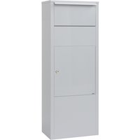 ME-FA Paketbriefkasten »Hazel 477«, BxHxT: 38,5 x 104 x 25,5 cm, Stahl - weiss von ME-FA