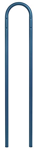 MEFA P22590 Briefkastenständer (Farbe basaltgrau RAL 7012, für MEFA Briefkästen, Postkastengestell) basaltgrau von MEFA