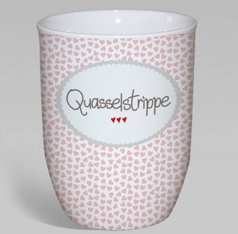 MEA LIVING Tasse MEA LIVING Henkel Becher 500ml Spruch QUASSELSTRIPPE Tasse rosa Herzen MEA LIVING Tasse MEA LIVING Henkel Becher 500ml Spruch QUASSELSTRIPPE Tasse rosa Herzen von MEA LIVING