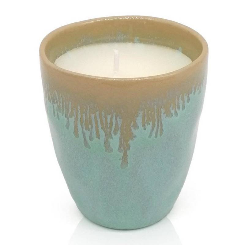 MEA LIVING Formkerze MEA living STONEWARE Kerze im Espresso-Becher, mit geruchsneutralem Wachs gefüllt von MEA LIVING