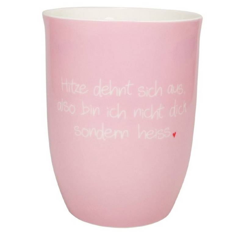 MEA LIVING Tasse Tasse "Hitze dehnt sich aus, also bin ich nicht dick sondern heiss" MEA LIVING Tasse Tasse "Hitze dehnt sich aus, also bin ich nicht dick sondern heiss" von MEA LIVING