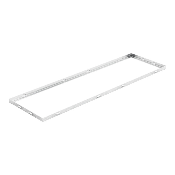B-Ware Mea Zarge Rahmenprofil Gitterrost Stahl Feuerverzinkt 30x30mm 30x10mm 2 Stück von MEA