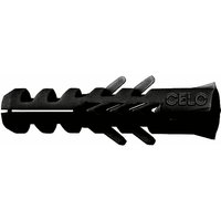 MEA - Industriedübel ø 14 mm Nylondübel schwarze Celo Allzweck-Dübel in Grosskartons von MEA