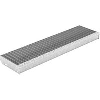 MEA Treppenstufenrost step XSL 30 x 10 mm + TS 20 mm 1000 x 270 mm von MEA