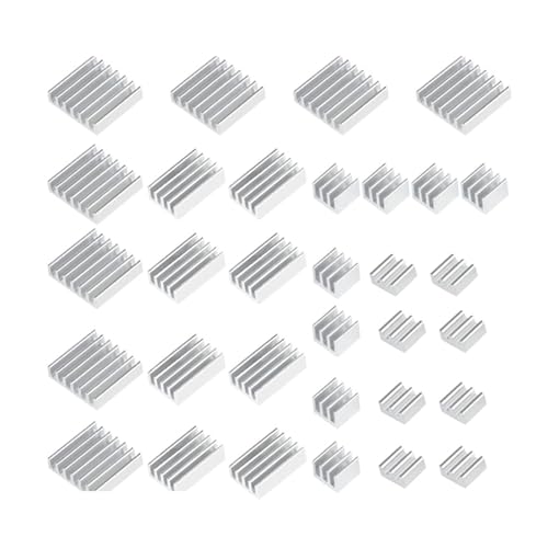 MEAKTSMI Set Von 32 Aluminiumlegierungen Wärmekalkeln Für 4 Modell B Mit Hoher Thermikleitfähigkeit MEAKTSMI Set Von 32 Aluminiumlegierungen Wärmekalkeln Für 4 Modell B Mit Hoher Thermikleitfähigkeit von MEAKTSMI