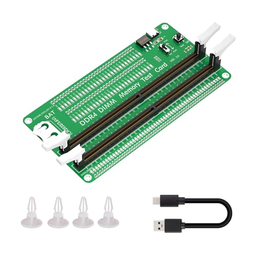 MEAKTSMI Speichertestkarten Notebook DDR4 DIMM Speicher Tester Tool Mit LED Light Tester Diagnose Karten Speichertester Für Desktop MEAKTSMI Speichertestkarten Notebook DDR4 DIMM Speicher Tester Tool Mit LED Light Tester Diagnose Karten Speichertester Für Desktop von MEAKTSMI