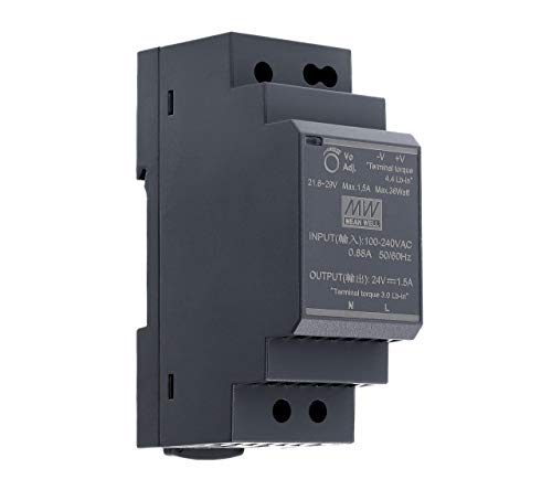 24 VDC | 1,5 A | 36Watt | Mean Well HDR-30-24 Hutschienen-Netzteil DIN-Rail von MEAN WELL