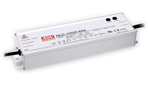 MEAN WELL HLG-100H-48A, AC-DC LED-Installationsnetzteil, Metallgehäuse, IP65 96W 48V 2A CV+CC MEAN WELL HLG-100H-48A, AC-DC LED-Installationsnetzteil, Metallgehäuse, IP65 96W 48V 2A CV+CC von MEAN WELL