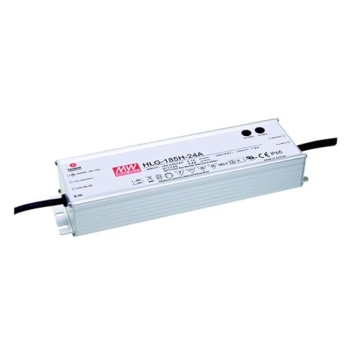 MEAN WELL HLG-185H-24A AC-DC Single Output-LED-Treiber, Mix Mode mit PFC MEAN WELL HLG-185H-24A AC-DC Single Output-LED-Treiber, Mix Mode mit PFC von MEAN WELL