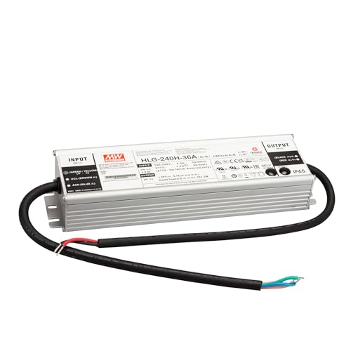 MEAN WELL HLG-240H-36A, AC-DC LED-Installationsnetzteil, Metallgehäuse, IP65 241W 36V 6,7A CV+CC MEAN WELL HLG-240H-36A, AC-DC LED-Installationsnetzteil, Metallgehäuse, IP65 241W 36V 6,7A CV+CC von MEAN WELL