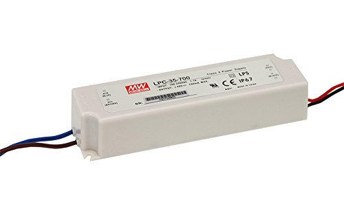 Mean Well, wasserdichte LED Ändern die Stromversorgung, Converter für die, Transformator, Switching Power Supply ac- DC 9 ~ 24 V 35 W 1400 mA lpc-35 – 1400 von MeanWell