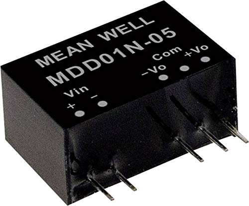 Mean Well MDD01M-15 DC/DC-Wandlermodul 34mA 1W Anzahl Ausgaenge: 2 x von MEAN WELL