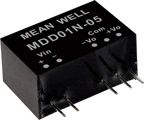 Mean Well MDD01N-05 DC/DC-Wandlermodul 100mA 1W Anzahl Ausgaenge: 2 x Mean Well MDD01N-05 DC/DC-Wandlermodul 100mA 1W Anzahl Ausgaenge: 2 x von MEAN WELL