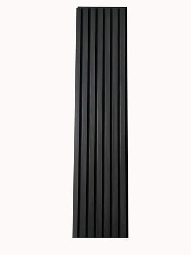 MEBANO. 4er-Set Akustikpaneele Holz 30x132 cm Wenge 3D Wandpaneele aus Holzfunier und Filz Wandverkleidung Innen Paneele Wand von MEBANO.