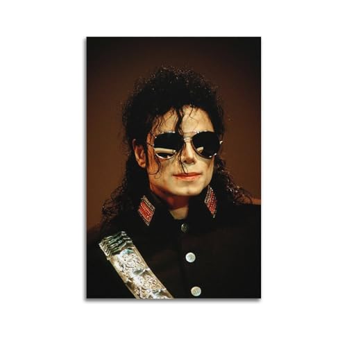 MEBAS Michael Jackson Character Poster Poster Dekorative Malerei Leinwand Wandkunst Wohnzimmer Poster Schlafzimmer Malerei 24x36inch(60x90cm) von MEBAS