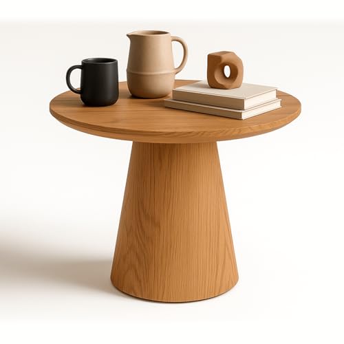 MEBEL ELITE Couchtisch rund – eleganter Couchtisch rund Holz im kompakten Format – moderner Kaffeetisch klein für Wohnzimmer MEBEL ELITE Couchtisch rund – eleganter Couchtisch rund Holz im kompakten Format – moderner Kaffeetisch klein für Wohnzimmer von MEBEL ELITE