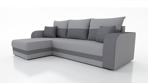 IWMAR MÖBEL HAWO ECKSOFA MIT SCHLAFFUNKTION! 242x145x40 Sofa 3 Sitzer! Best Schlafsofa.Eckcouch mit Bettkasten. Couch Wohnzimmer. Polstermöbel. Möbel mit Schlaffunktion.Bettkasten. (21) von MEBLE IWMAR