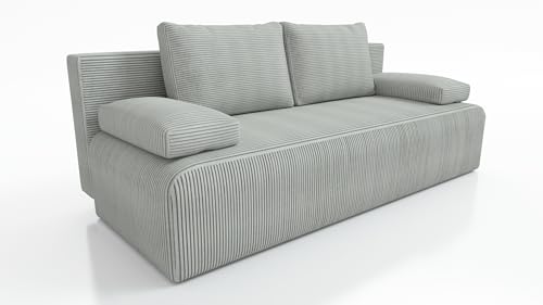 IWMAR MÖBEL ZOJA Sofa MIT SCHLAFFUNKTION! 201x91x80 Sofa 3 Sitzer! Best Schlafsofa. Couch mit Bettkasten. Couch Wohnzimmer. Polstermöbel. Möbel mit Schlaffunktion. Bettkasten. (s55) von MEBLE IWMAR