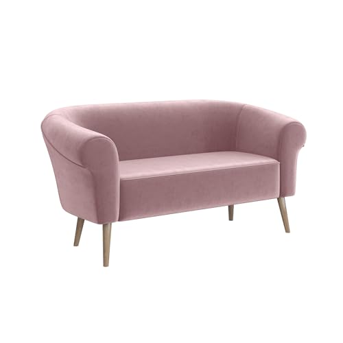 MEBLINI Mini Sofa 2-Sitzer für Wohnzimmer - Mini Lounge für Zwei Personen - Küchensofa - Sofa Klein - Emilia - 2 - Rosa Samt MEBLINI Mini Sofa 2-Sitzer für Wohnzimmer - Mini Lounge für Zwei Personen - Küchensofa - Sofa Klein - Emilia - 2 - Rosa Samt von MEBLINI