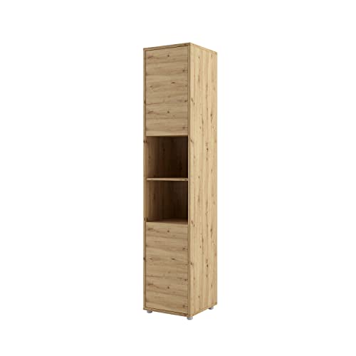 MEBLINI Schrank für Schrankbett Bed Concept - Hochschrank mit Ablagen und Fächern - Nachttisch - BC-08 - Artisan Eiche MEBLINI Schrank für Schrankbett Bed Concept - Hochschrank mit Ablagen und Fächern - Nachttisch - BC-08 - Artisan Eiche von MEBLINI