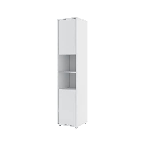 MEBLINI Schrank für Schrankbett Bed Concept - Hochschrank mit Ablagen und Fächern - Nachttisch - BC-08 - Weiß Matt MEBLINI Schrank für Schrankbett Bed Concept - Hochschrank mit Ablagen und Fächern - Nachttisch - BC-08 - Weiß Matt von MEBLINI