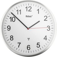 19411 Funk Wanduhr 30 cm Silber - Mebus 19411 Funk Wanduhr 30 cm Silber - Mebus von MEBUS