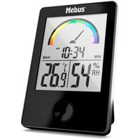 Mebus - 40929 Thermo-Hygrometer schwarz von MEBUS