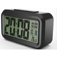 42435 Quarz Wecker Schwarz Großes Display - Mebus von MEBUS