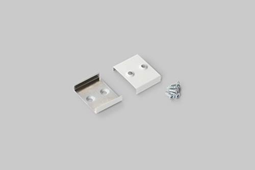 MEC Light Weiße Halterungen für LED Profil 3,2cm breit, 2er Set von MEC Light