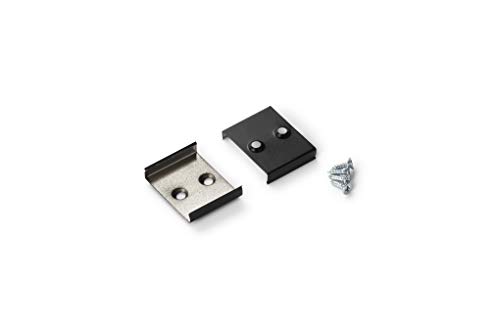 Schwarze Halterungen für LED Profil 3,2cm breit, 2er Set Schwarze Halterungen für LED Profil 3,2cm breit, 2er Set von MEC Light