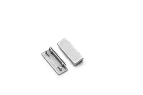 Silberne Endkappen für LED Profil 3,2cm breit 2er Set Silberne Endkappen für LED Profil 3,2cm breit 2er Set von MEC Light