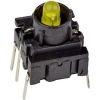 MEC - 3FTH940 Multi 3F Series Schalter 24 v 50 mA tastend Gelb (l x b x h) 10 x 10 x 10.40 mm IP67 von MEC