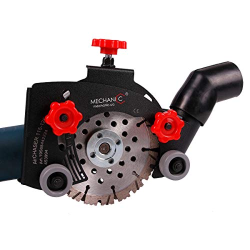 Mauernutfräse Winkelschleifer Mauerfräse Schlitzfräse 125mm Fugen Fräse von MECHANIC