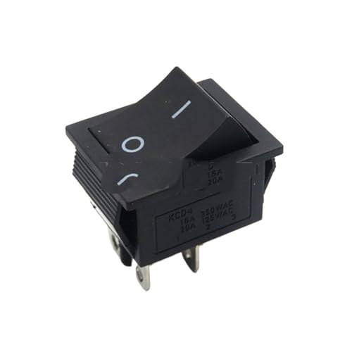 1 STÜCKE wippschalter KCD4 4PIN 6PIN 2/3 position ON-OFF Mini mit licht cat-eye 220 V(Waterproof Cap) von MECHURA