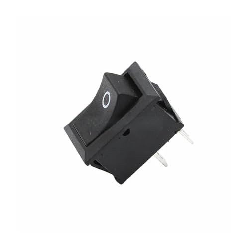 Bootswippschalter zum 1 STÜCKE KCD1 2PIin 3Pin Auto Wippschalter 6A/10A 250 V/125 V AC Rot Gelb Grün Blau schwarz Taste(Black 4Pin) von MECHURA